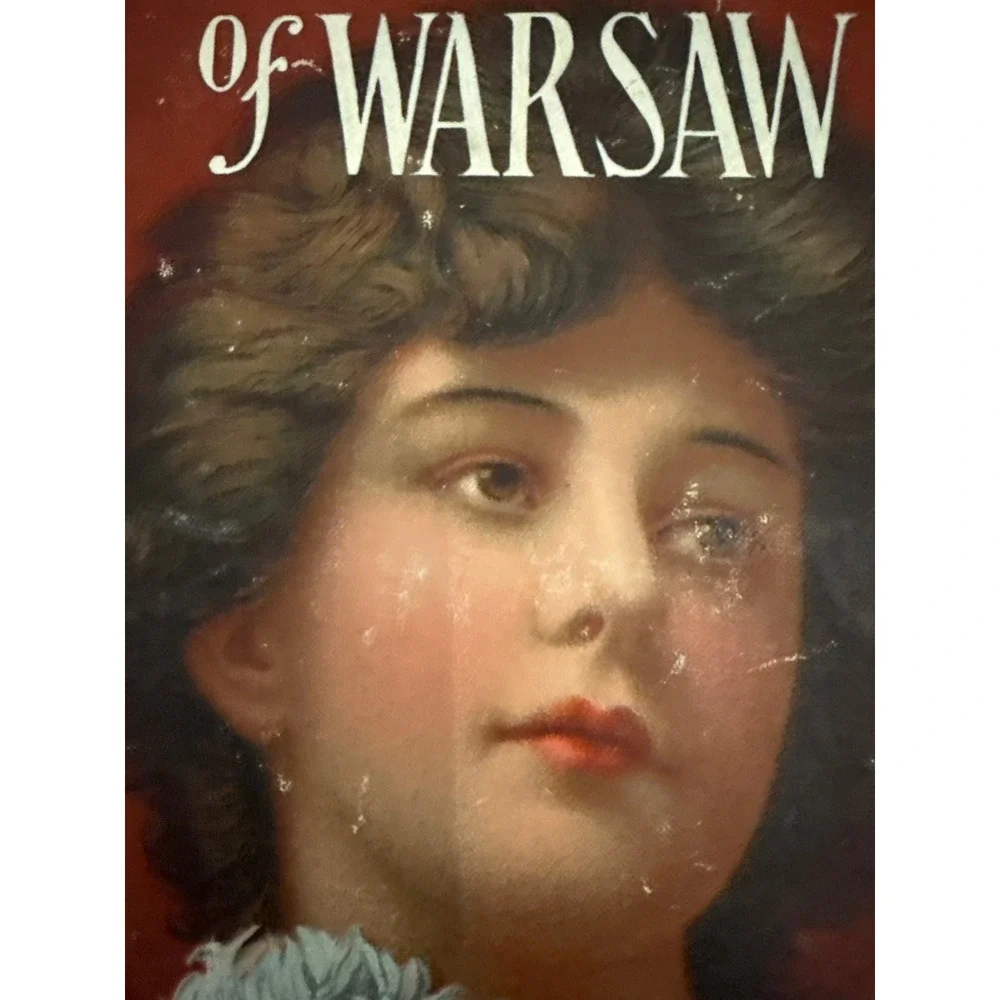 Thaddeus of Warsaw Jane Porter‎ Antique 1904 Pictorial Hardcover MA Donohue Co